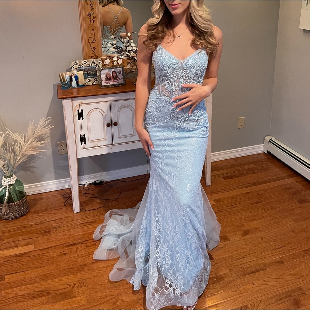Baby blue PROM DRESS - stunning 😍 JULIET 250